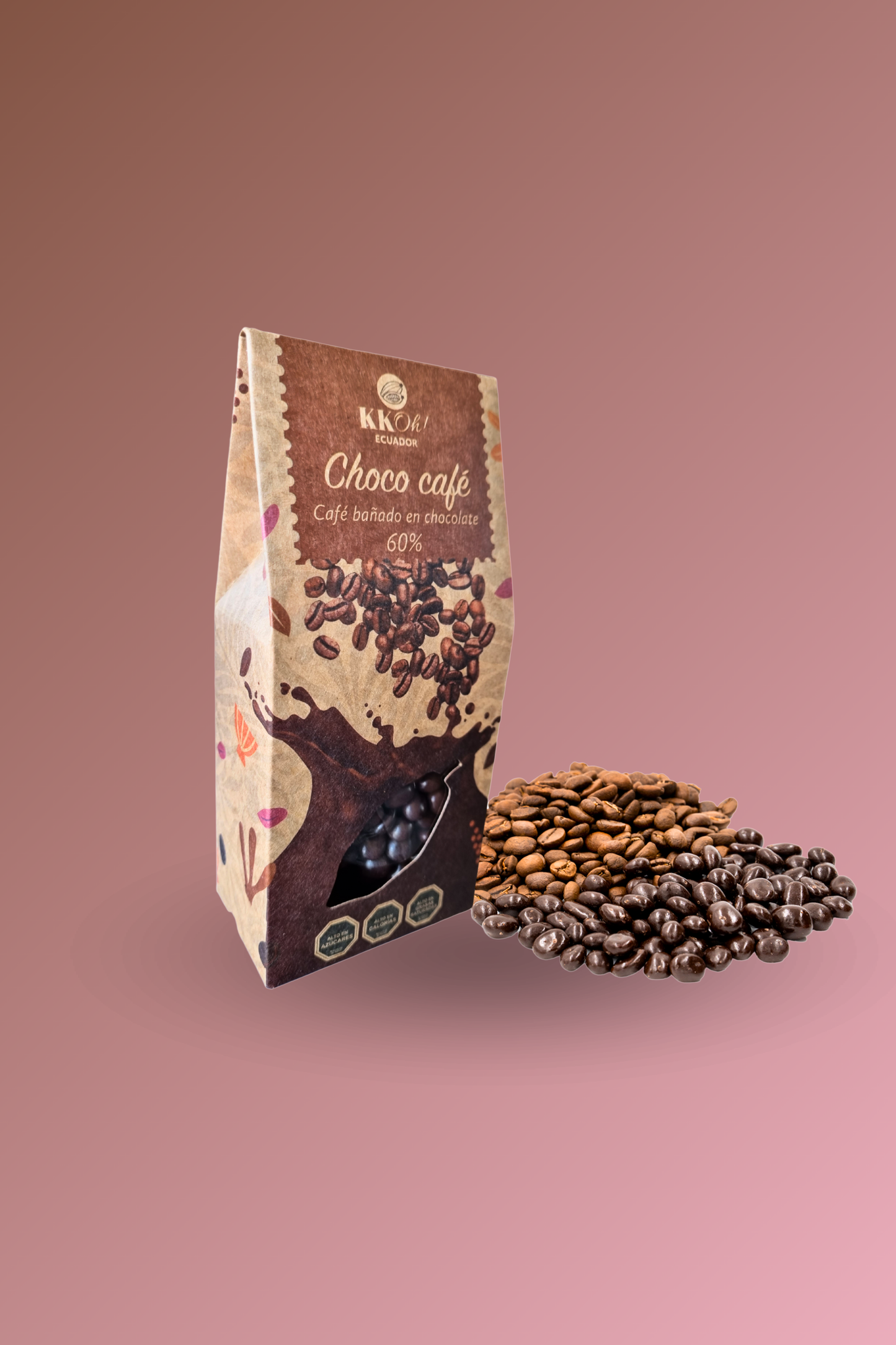 Granos de café bañados en chocolate 60%2