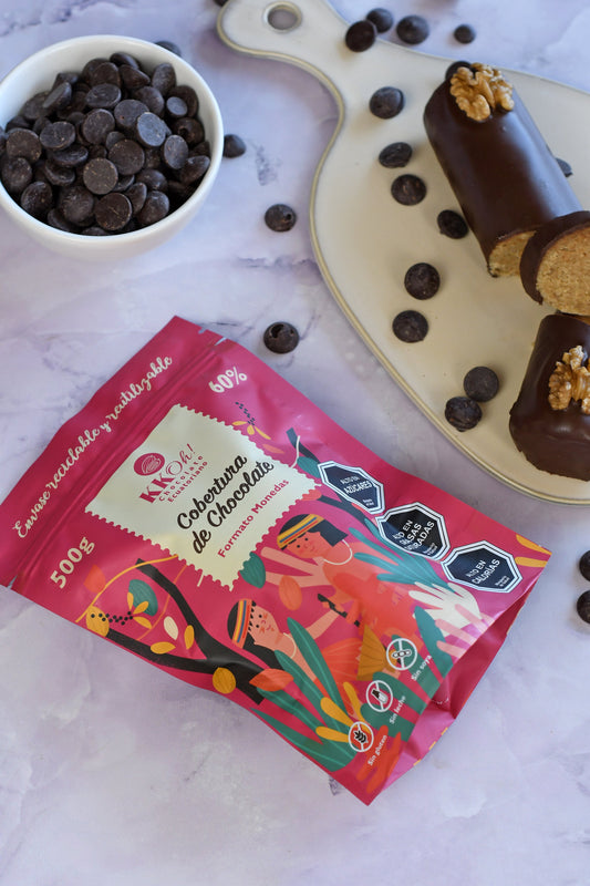 Cobertura de chocolate 60% cacao 250gr, 500gr, Kilo