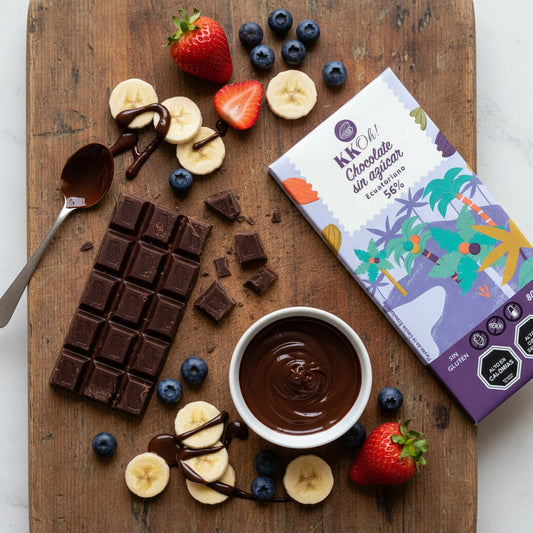 Barra de chocolate 56% sin azúcar