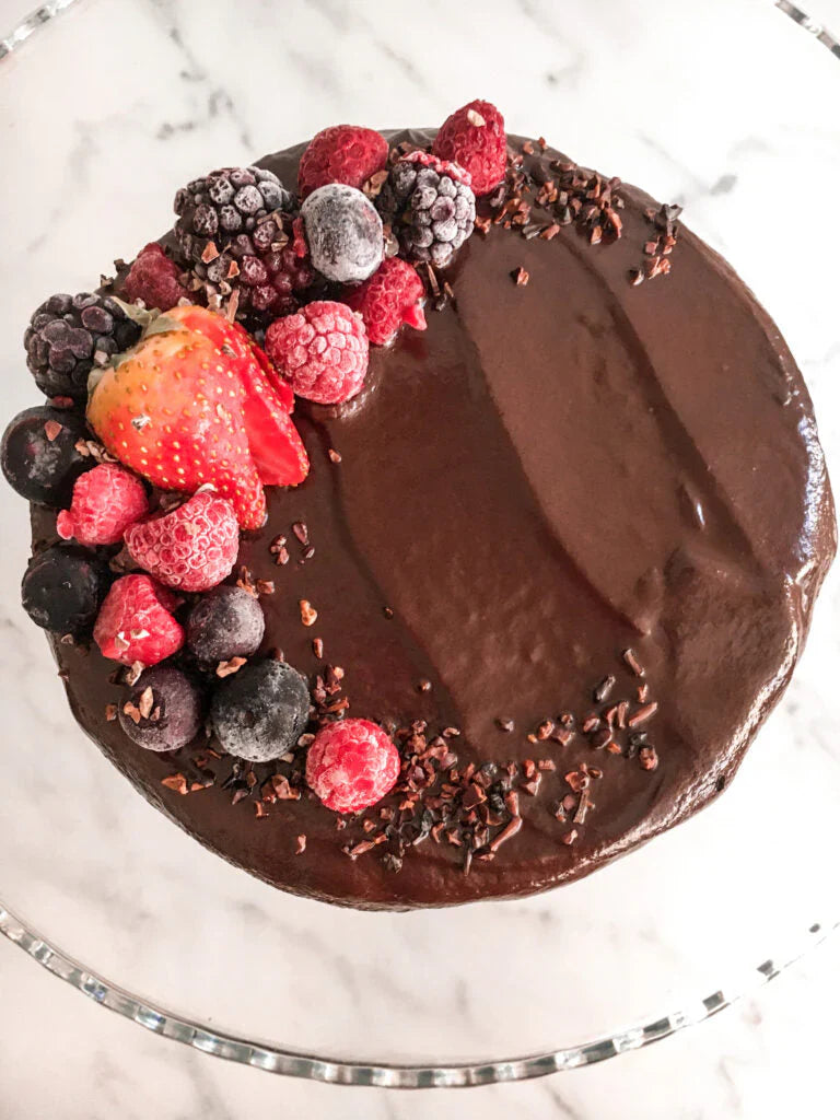 Queque de chocolate húmedo