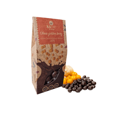 Golden Berry bañados en chocolate 60%
