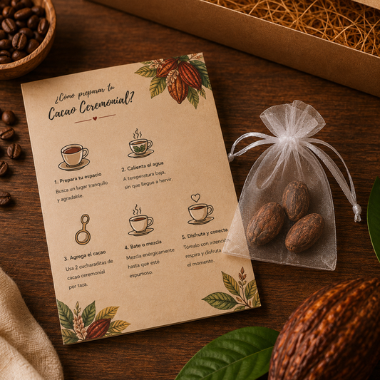 Regalo día del Padre: café de especialidad, cacao ceremonial & taza + regalo