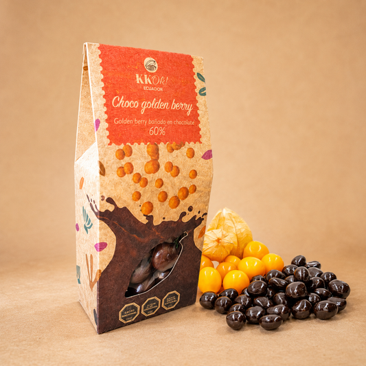 Golden Berry bañados en chocolate 60%