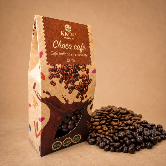 Granos de café bañados en chocolate 60%