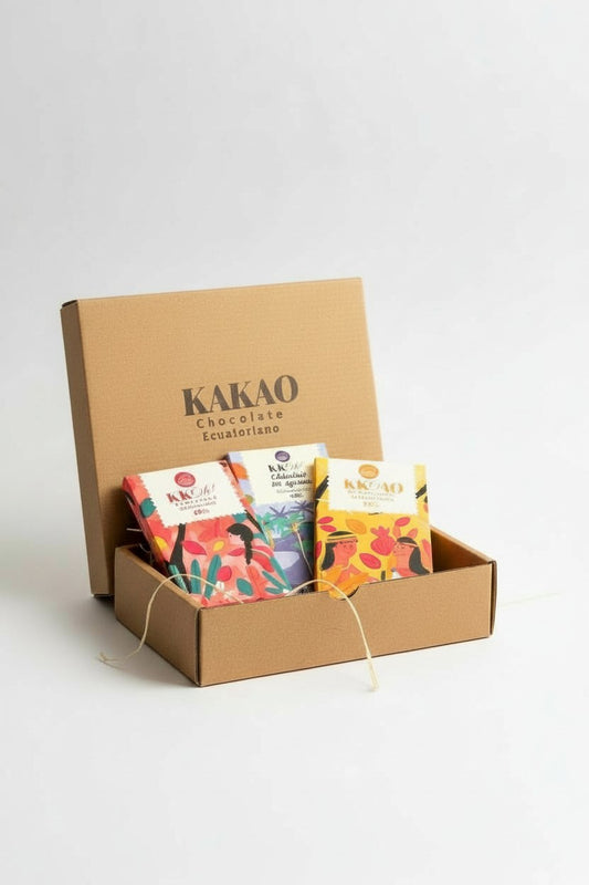 Regalo de 3 barras de chocolate